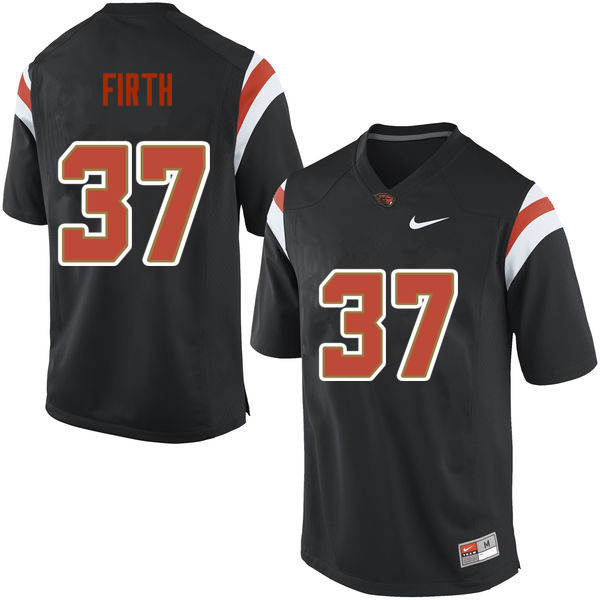 Youth Oregon State Beavers #37 Keegan Firth College Football Jerseys Sale-Black - Click Image to Close